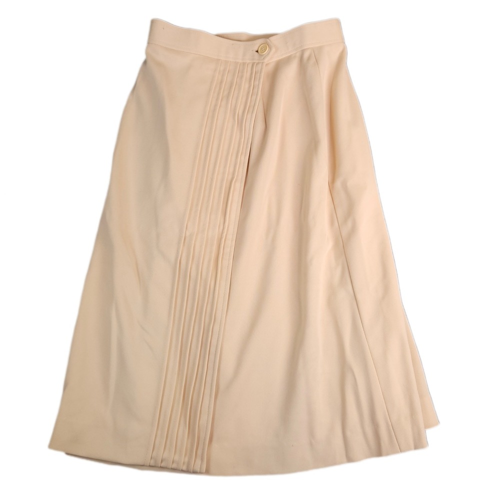 Vintage Japanese Arnold Palmer Midi‎ Skirt Pleated Layered Size 24" Casual 60s
